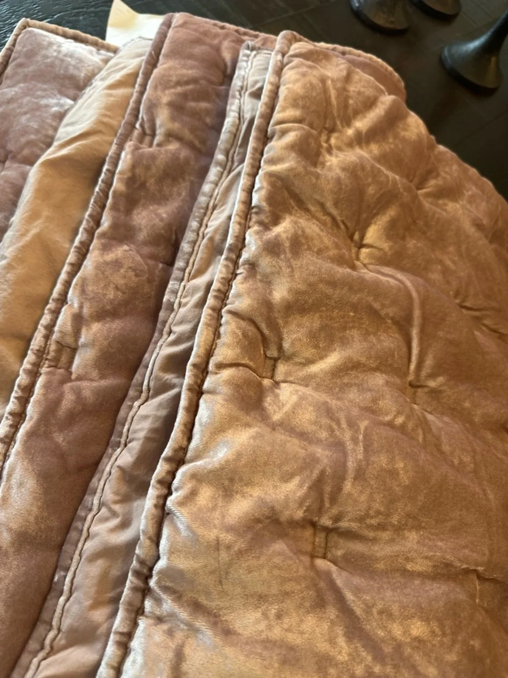 3 West Elm Euro Velvet Shams